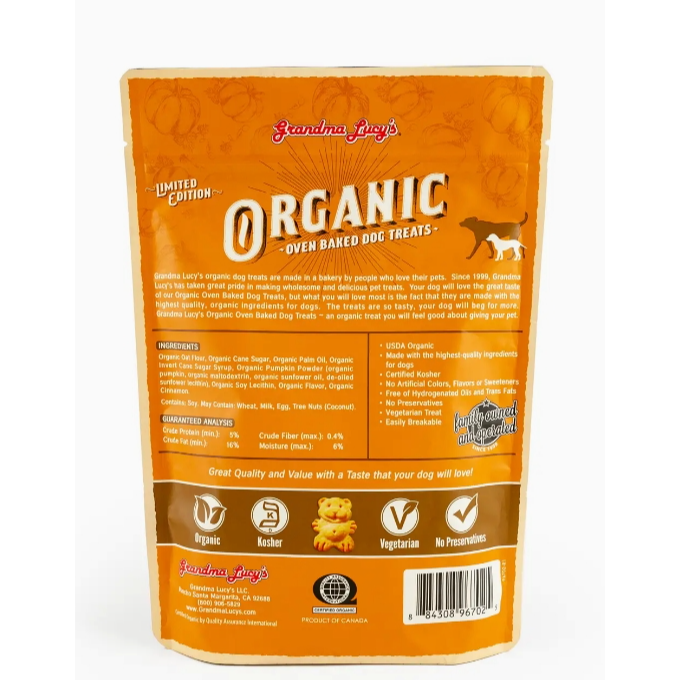 Grandma Lucy's Organic Pumpkin Pie Recipe