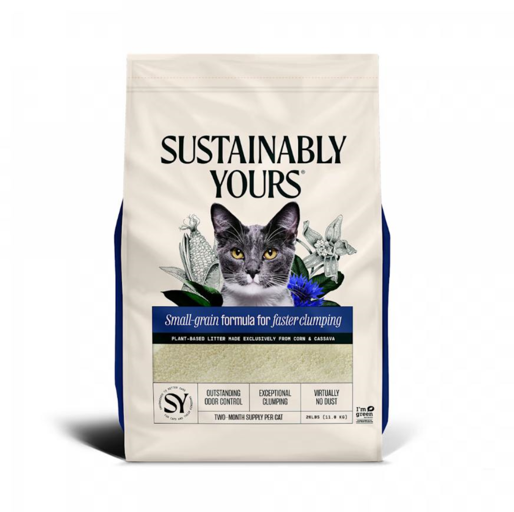 Sustainably Yours Natural Multi-Cat Plus Litter, 26-lb