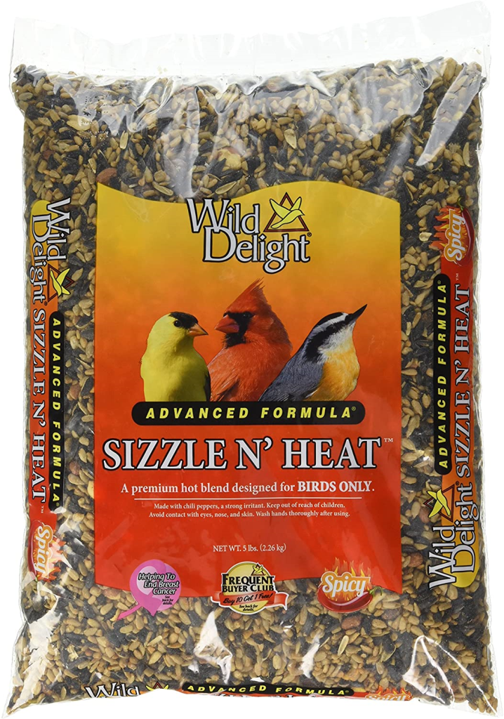 Wild Delight Sizzle N’ Heat Bird Food, 5-lb