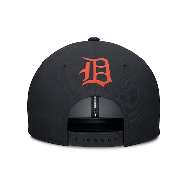 Detroit Tigers Nike Cooperstown Collection Square Bill Pro Snapback Hat - Grey/Navy