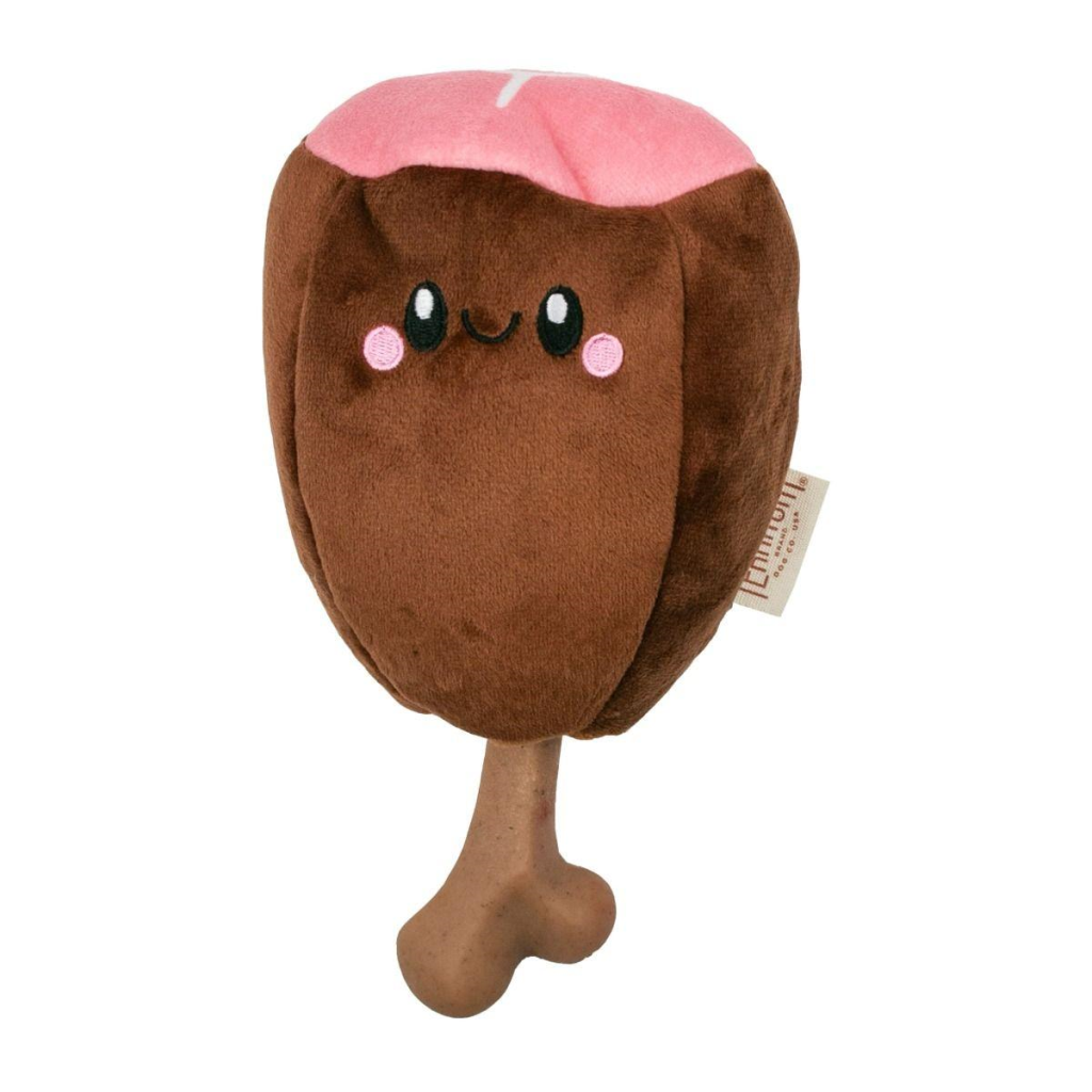 Original Territory Ham Bone 2-in-1 Dog Toy, 8-in
