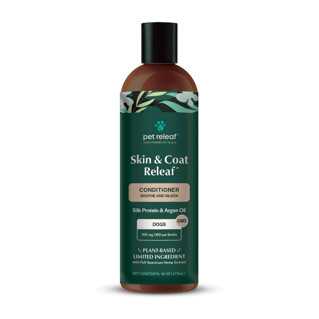 Pet Releaf Skin & Coat Releaf Soothe & Silken Dog Conditioner, 16-oz