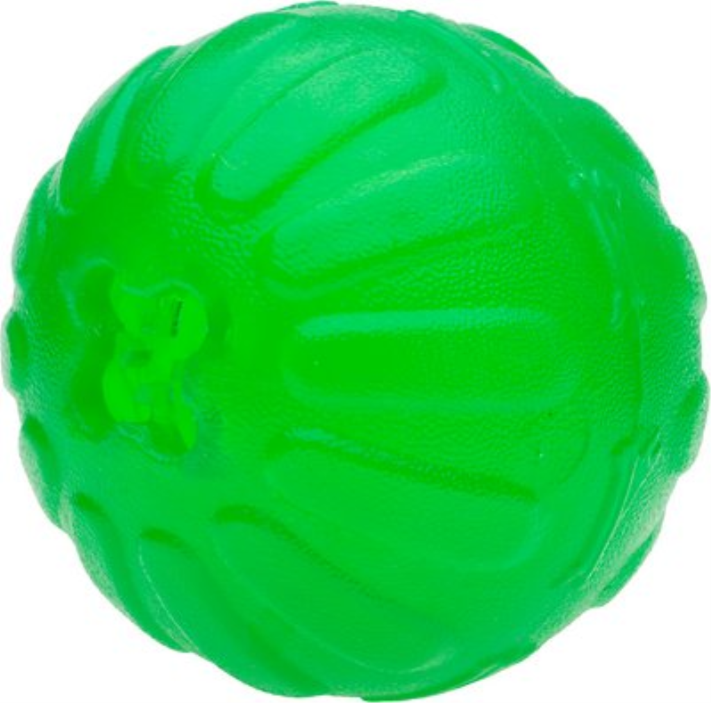 Starmark Treat Dispensing Chew Ball Dog Toy, Medium