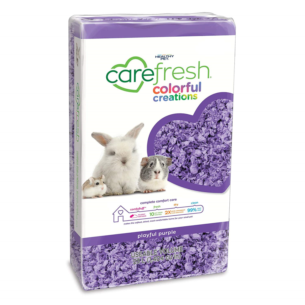 CareFresh Colorful Creations Small Animal Bedding, Purple, 23-L