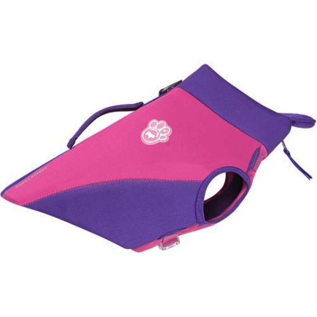 Canada Pooch High Tide Dog Life Jacket, Pink/Purple, 12