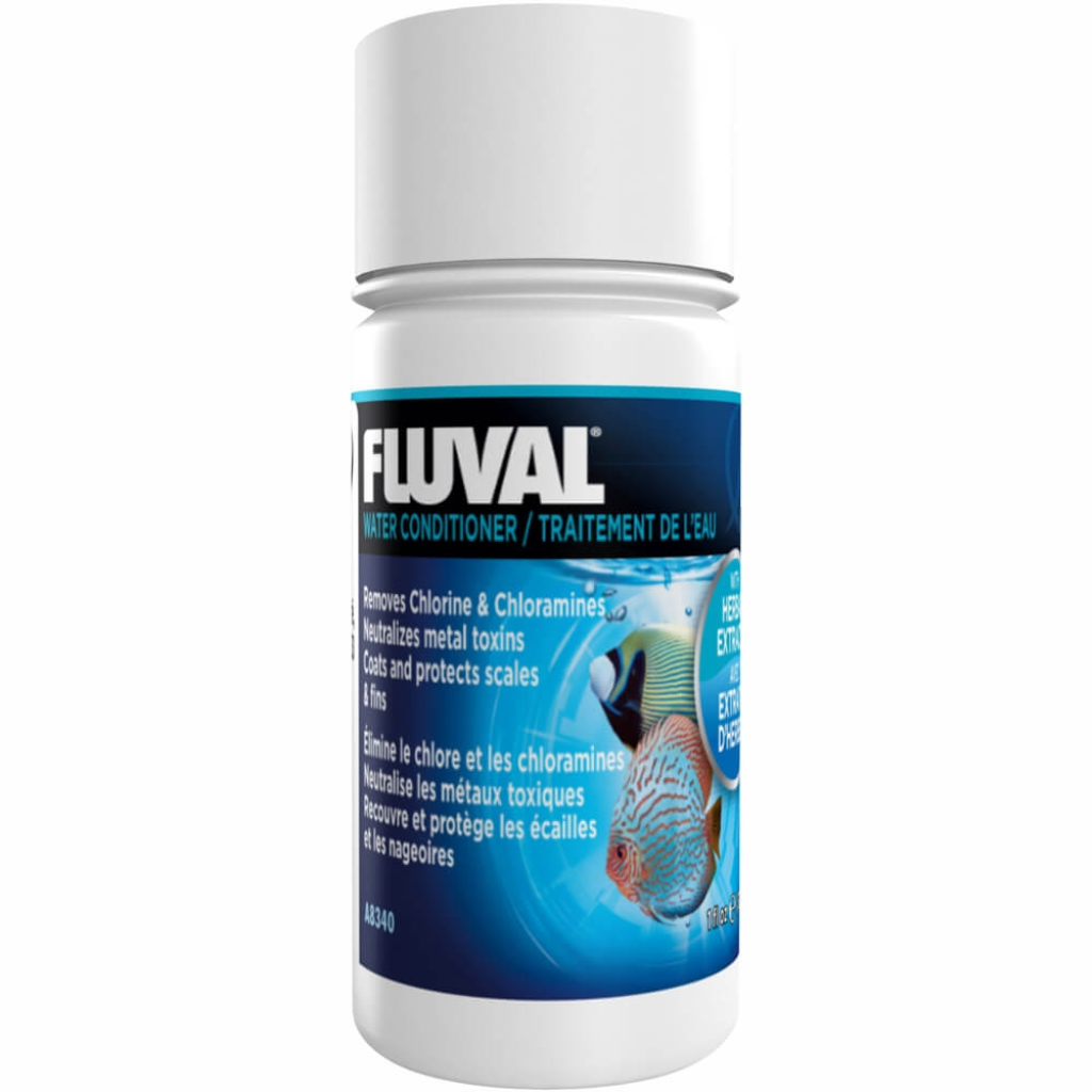 Fluval Aqua Plus Aquarium Water Conditioner, 1-oz jar