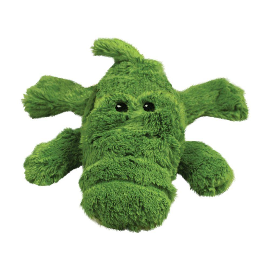 KONG Cozie Ali the Alligator Dog Toy, Medium