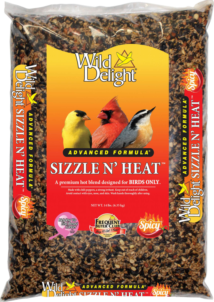Wild Delight Sizzle N’ Heat Wild Bird Food, 14-lb