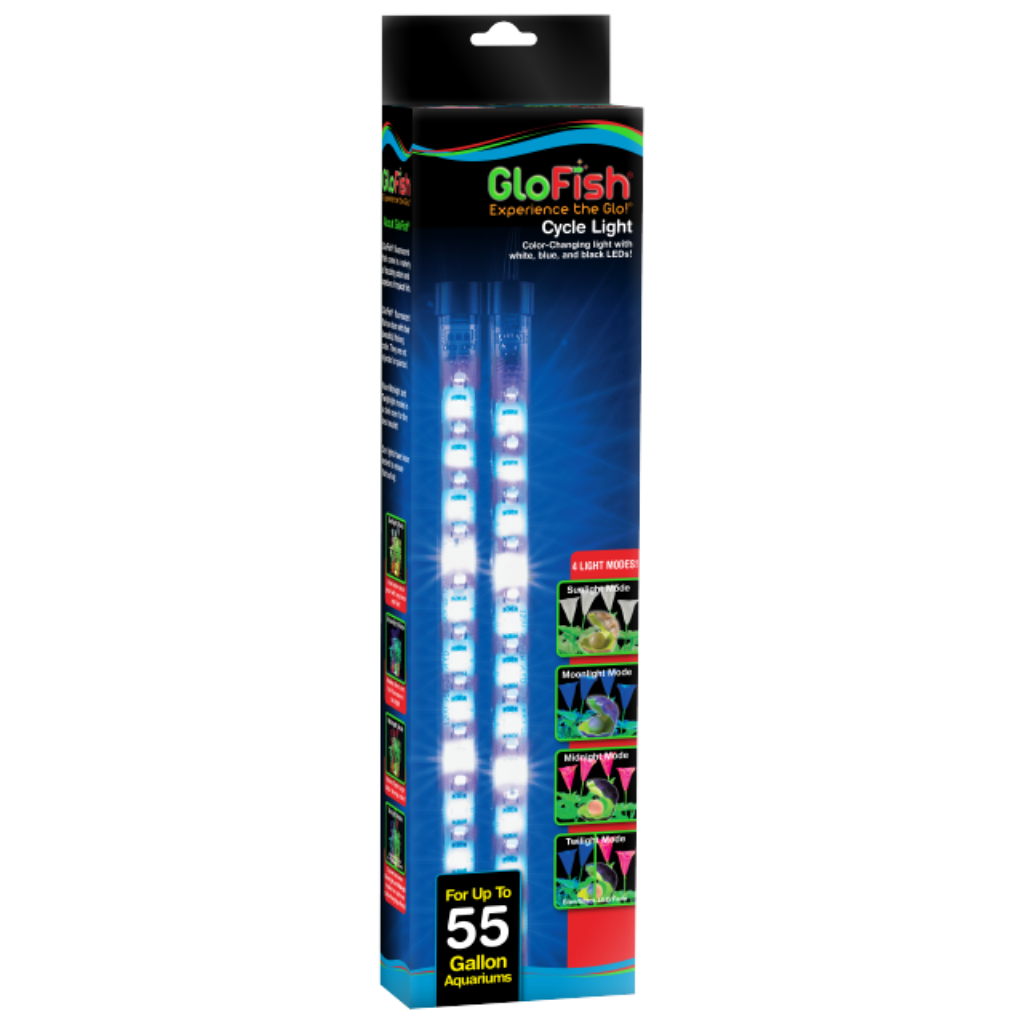 GloFish Cycle Light, Color Changing Aquarium LED, 55-gal