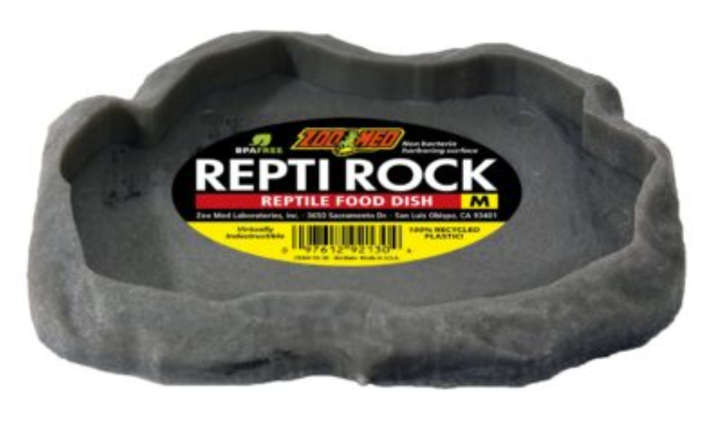 Zoo Med Repti Rock Reptile Food Dish, Medium