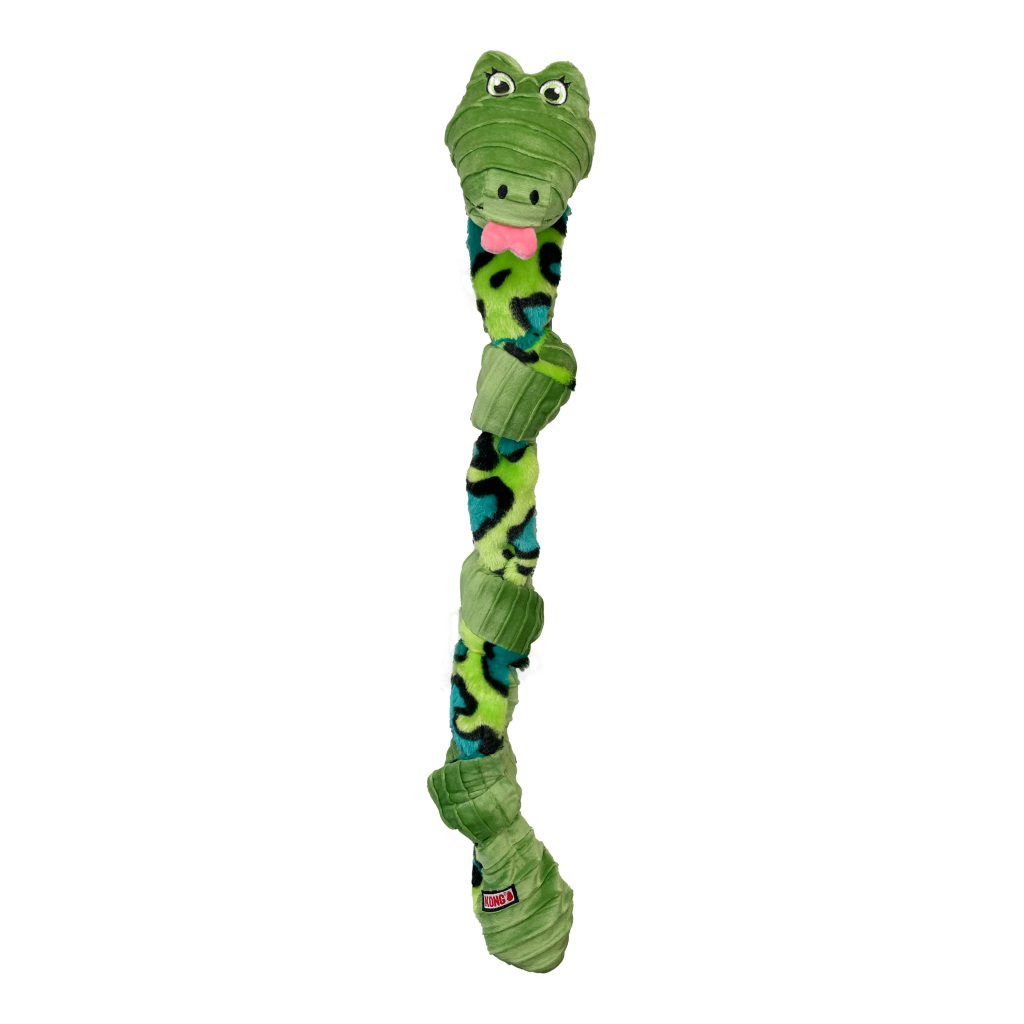 KONG Knots Snake Dog Toy, Assorted Colors, Medium/Large
