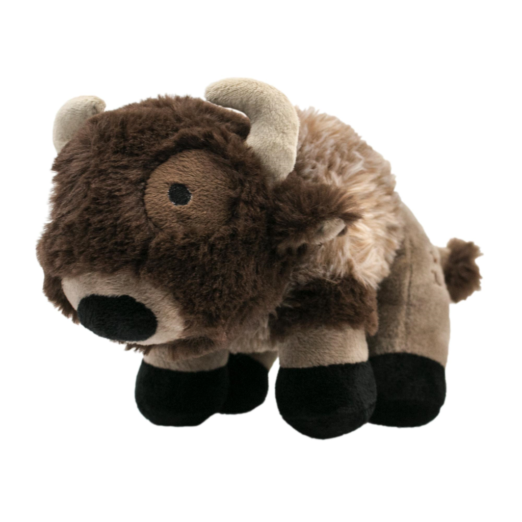 Tall Tails Buffalo Squeaker Dog Toy, 9-in