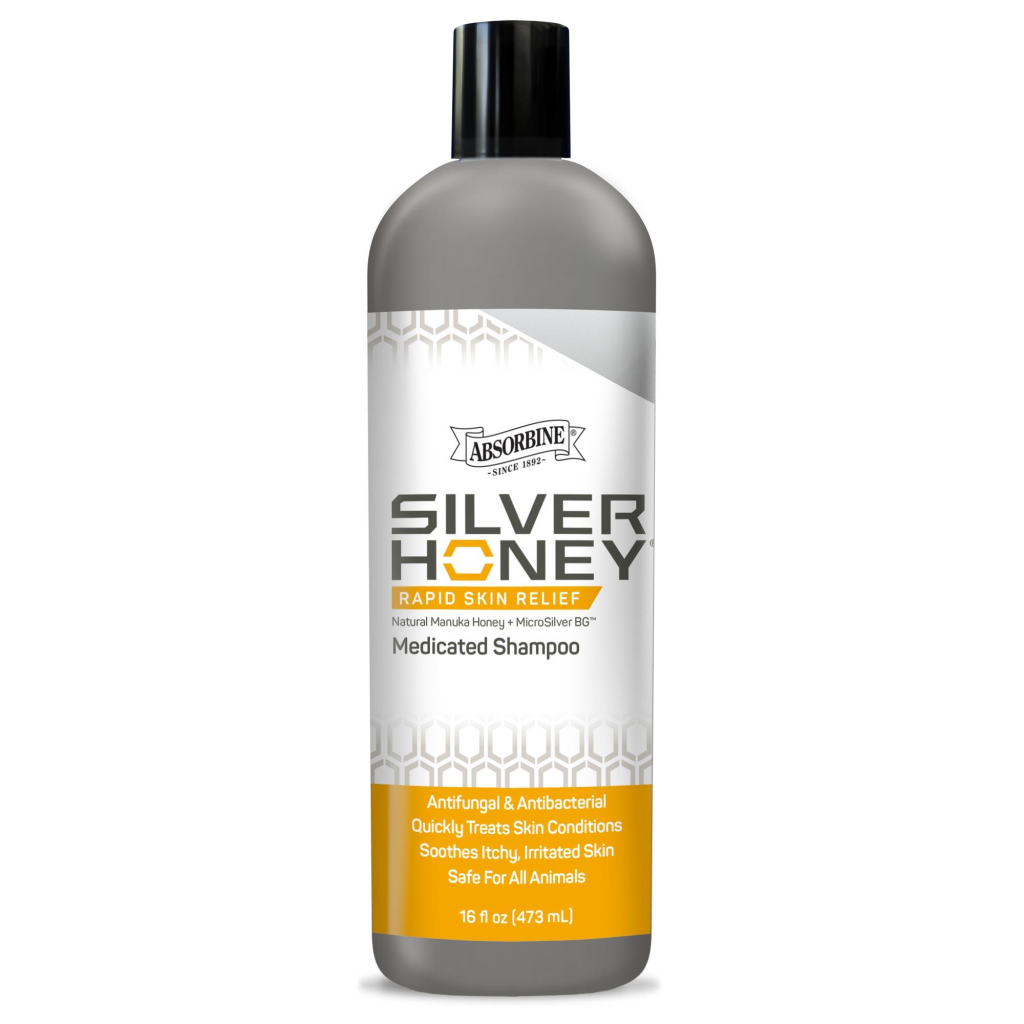 Silver Honey Rapid Skin Relief Medicated Pet Shampoo, 16-oz