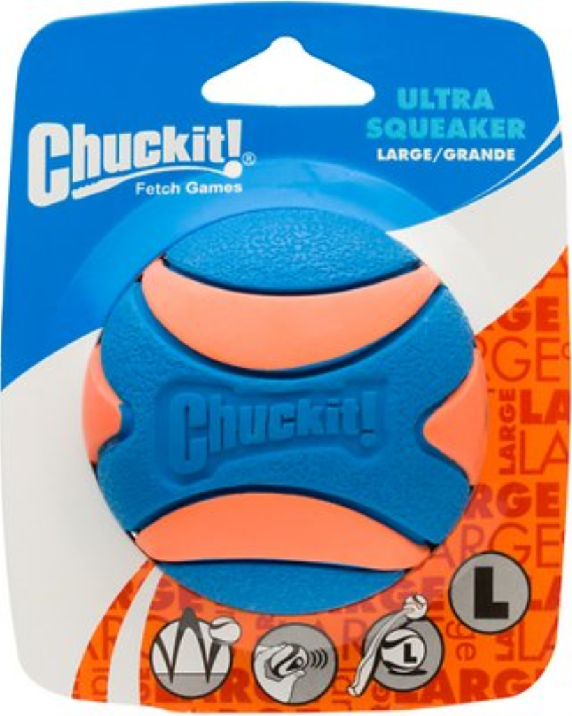 Chuckit! Ultra Squeaker Ball, Large, 1 count