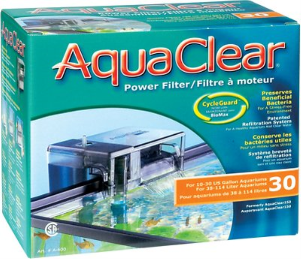 AquaClear CycleGuard Power Filter, Size 30