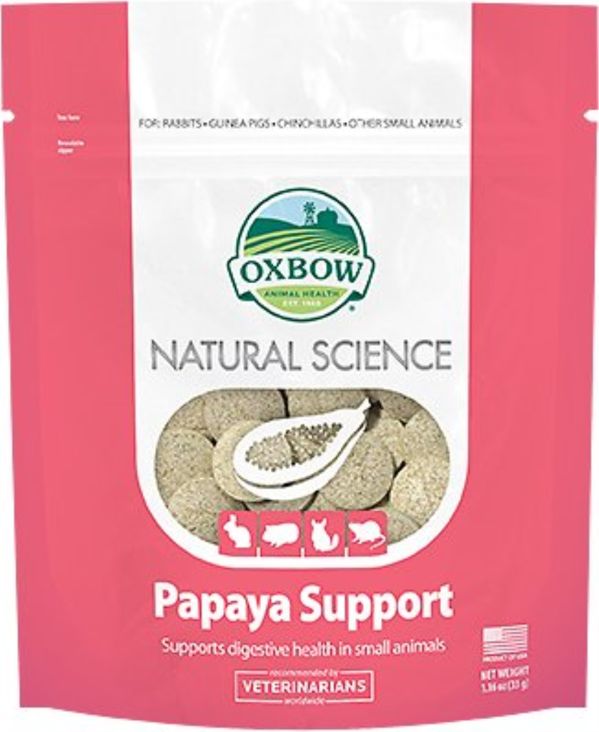 Oxbow Natural Science Papaya Support Digestive Health Small Animal Supplement, 1.16-oz