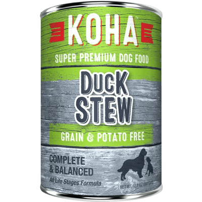 KOHA Minimal Ingredient Duck Stew for Dogs - 12.7 oz.