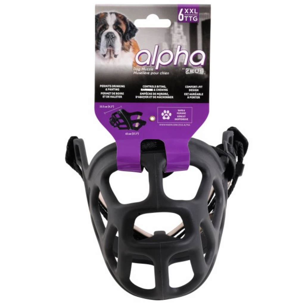 Zeus Alpha Dog Muzzle, XX-Large