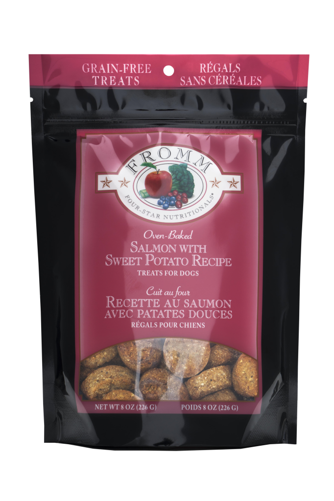 Fromm Four-Star Salmon with Sweet Potato Dog Treats, 8-oz