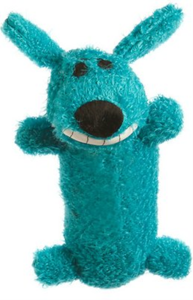 Multipet Loofa Dog The Original Plush Dog Toy, Color Varies, Mini