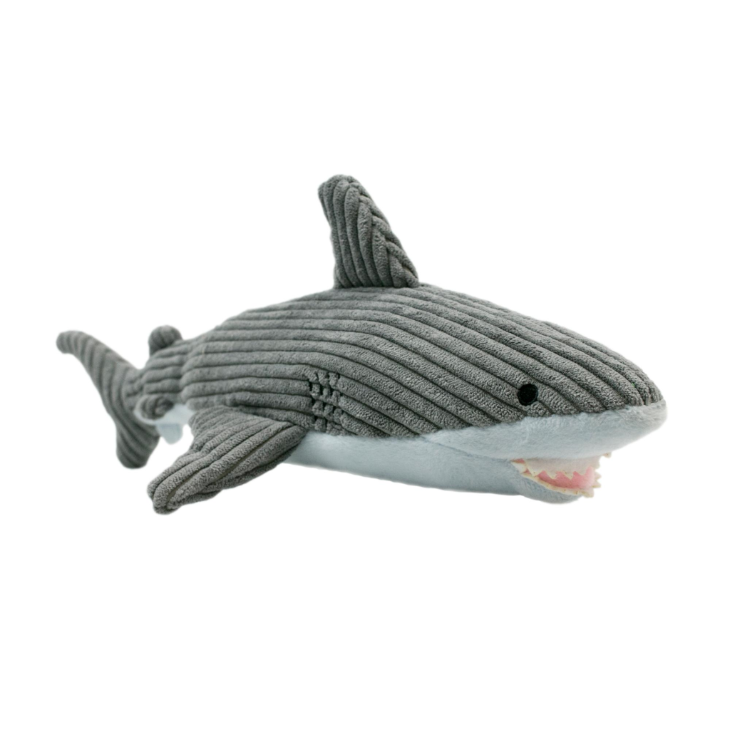 Tall Tails Crunch Shark Dog Toy, 12-in.