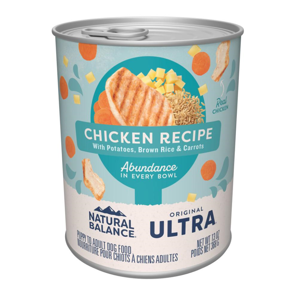 Natural Balance Original Ultra Chicken Recipe Wet Dog Food Can, 13-oz