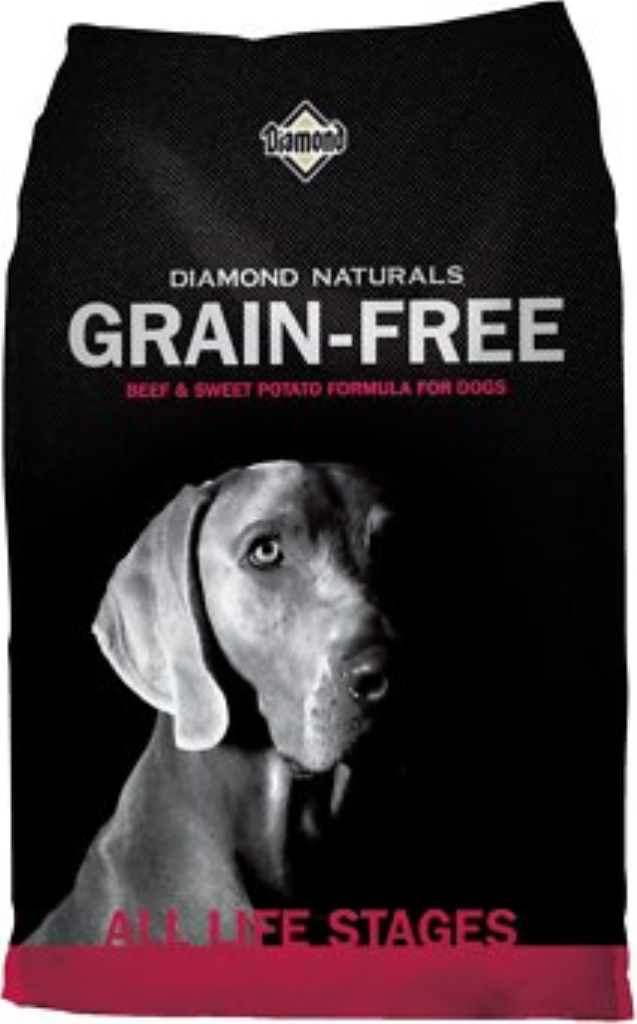 Diamond Naturals Grain-Free Beef & Sweet Potato Formula Dry Dog Food, 28-lb
