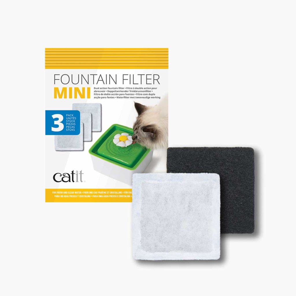 Catit Mini Fountain Filter, 3-pk