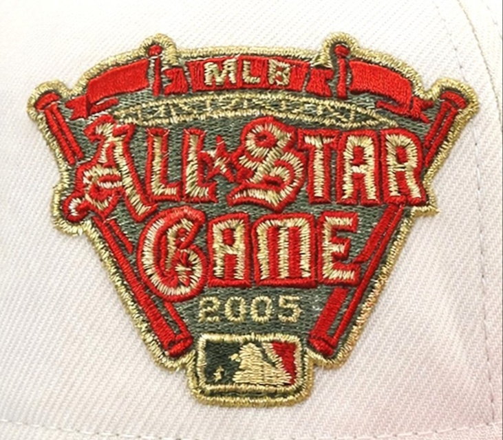 Detroit Tigers Chrome Scarlet 2005 All-Star Game 59FIFTY Fitted Hat