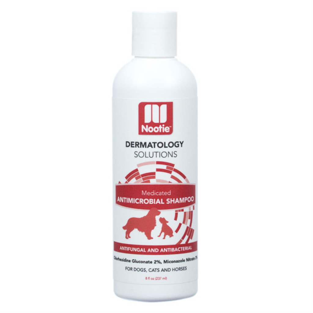 Nootie Dermatology Solutions Antimicrobial Medicated Shampoo For Dogs, 8-oz