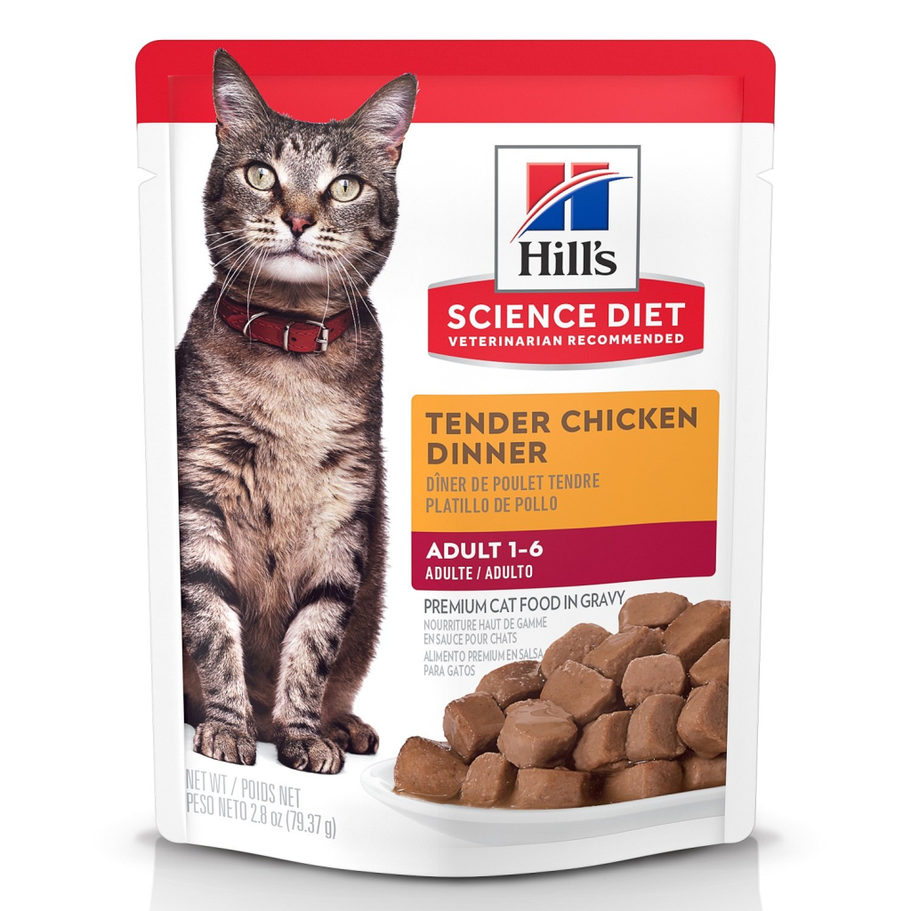 Hill's Science Diet Adult Wet Cat Food, Chicken, 2.8-oz