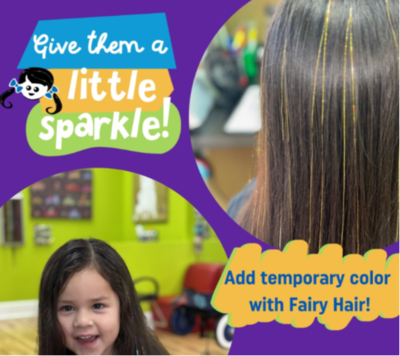 Fairy Hair -8 beads 24 strands