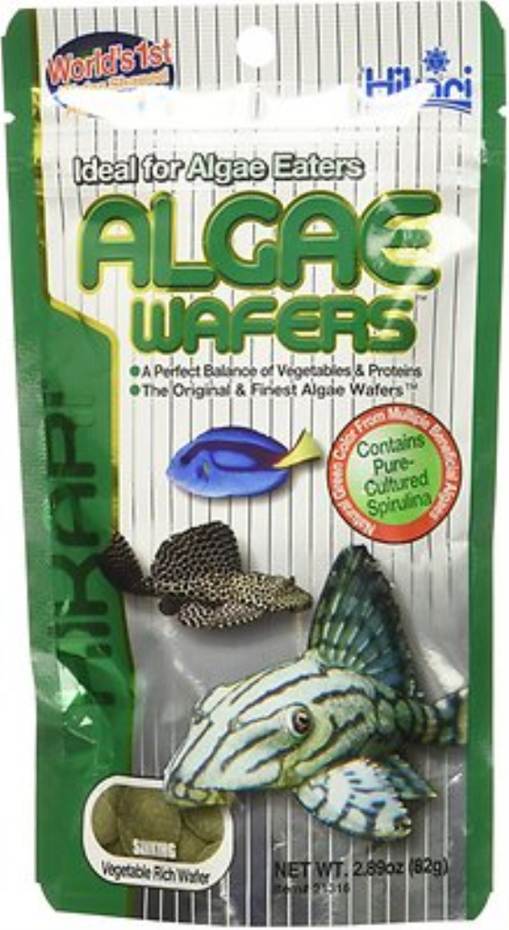 Hikari Algae Wafers Fish Food, 2.89-oz