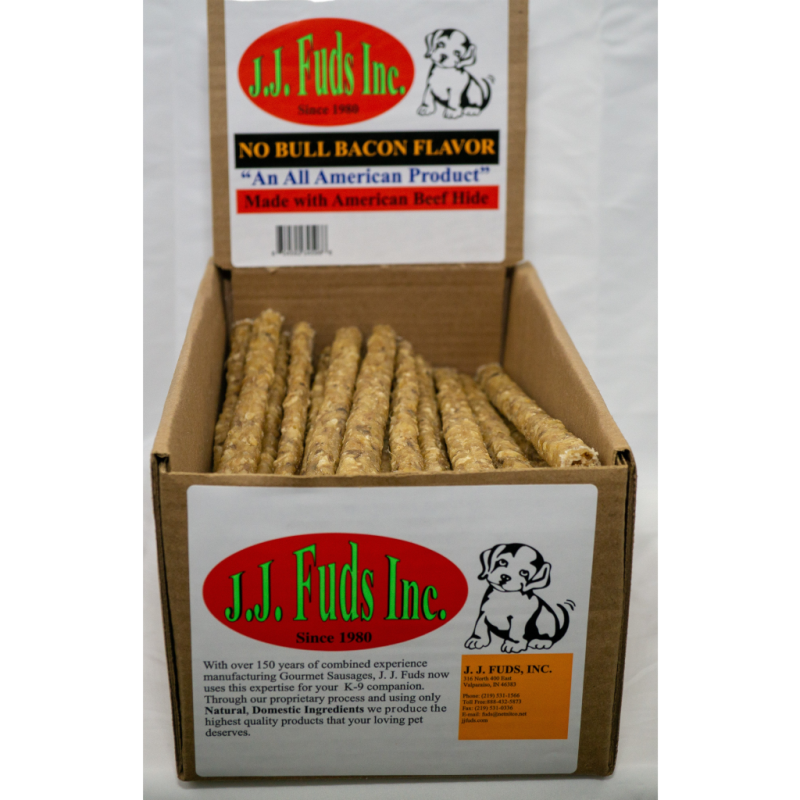 JJ Fudds Chews No Bull Bacon Flavor 1.pc