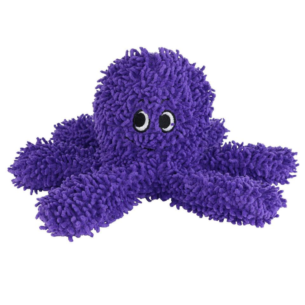 Mighty Microfiber Ball Octopus Dog Toy, Purple, Medium