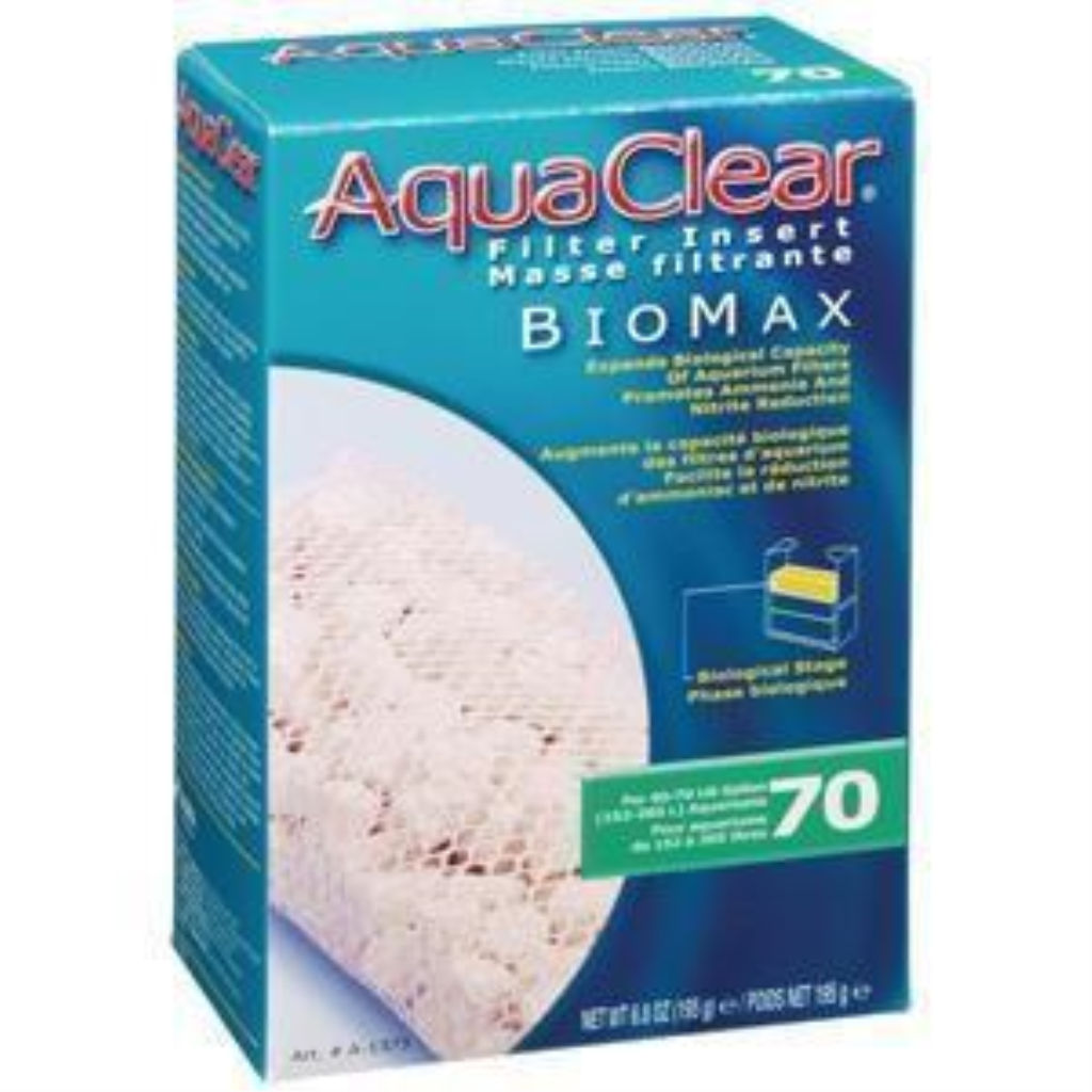 AquaClear 70 Biomax Aquarium Filter Media Insert, 6.8-oz