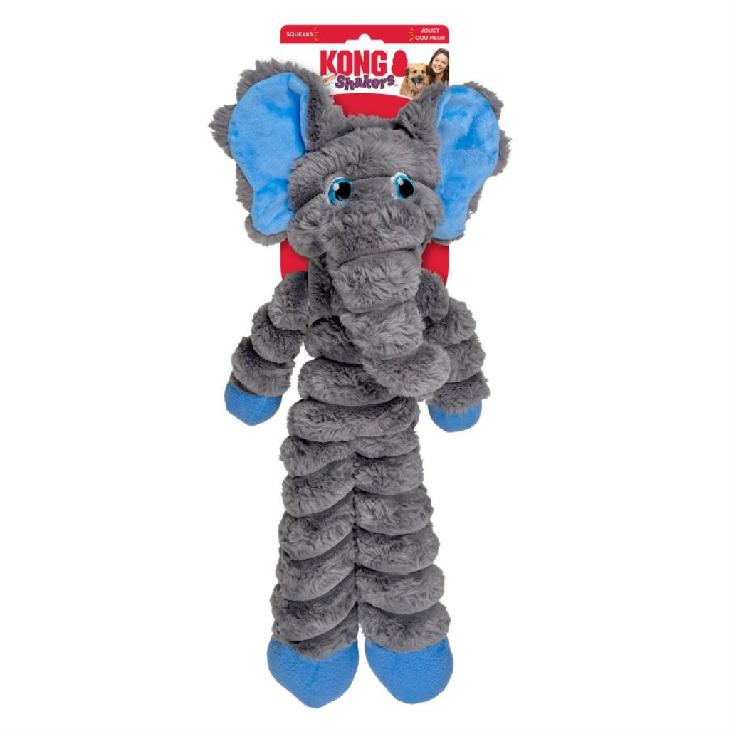 KONG Shakers Crumples Elephant Dog Toy, X-Large