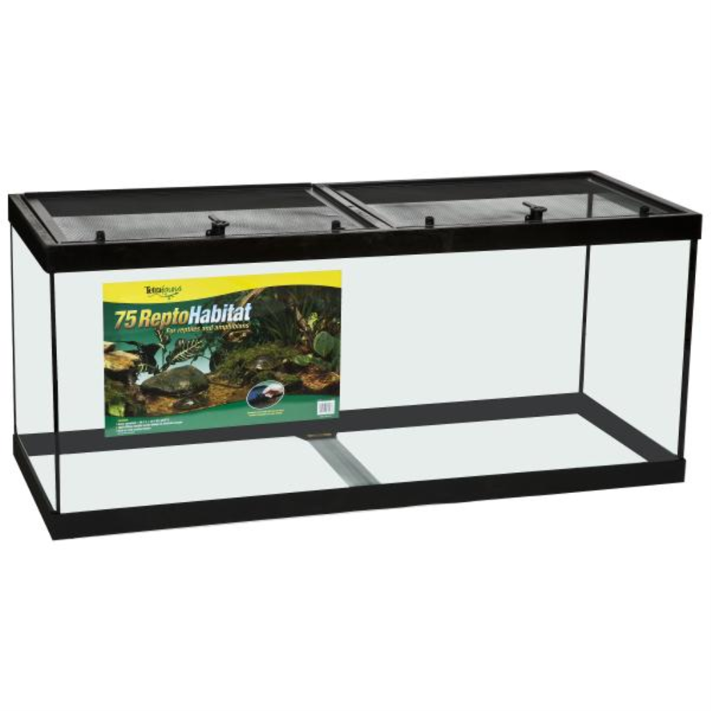 Tetrafauna ReptoHabitat Reptile Enclosure, 75-gal