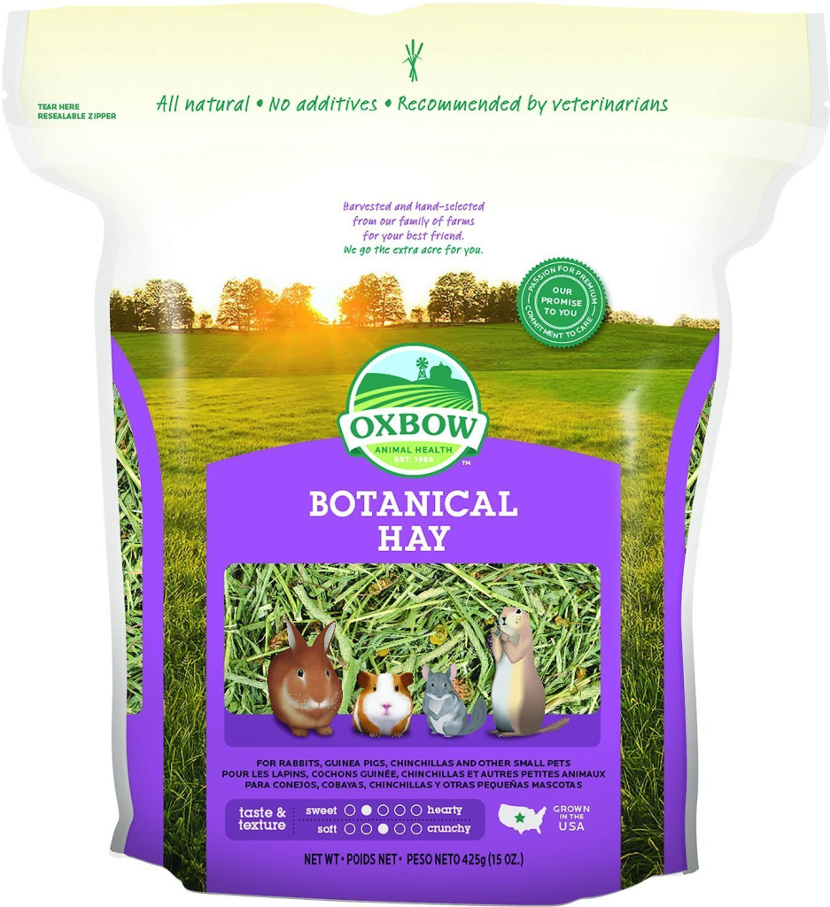 Oxbow Botanical Hay Small Animal Food, 15-oz