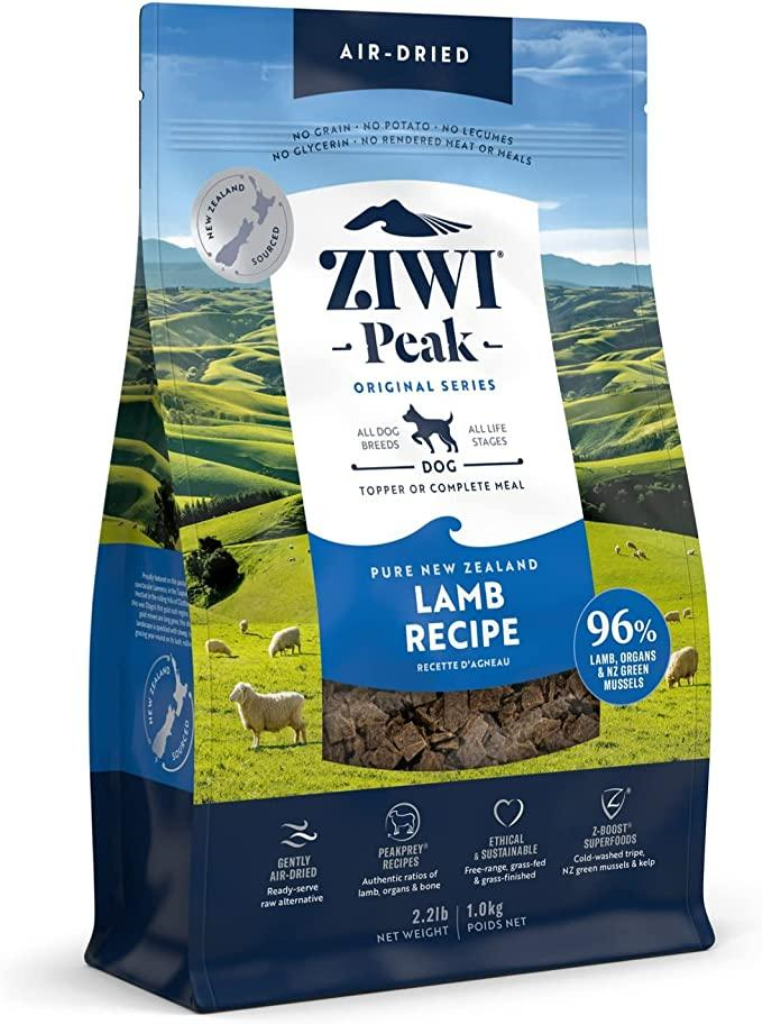 ZIWI Peak Lamb Recipe Air-Dried Dog Food, 2.2-lb|1-kg