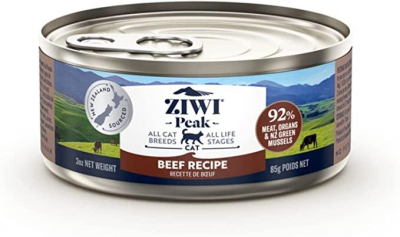 ZIWI Peak Beef Recipe Wet Cat Food Can, 3-oz|85.2-g (Size: 3-oz