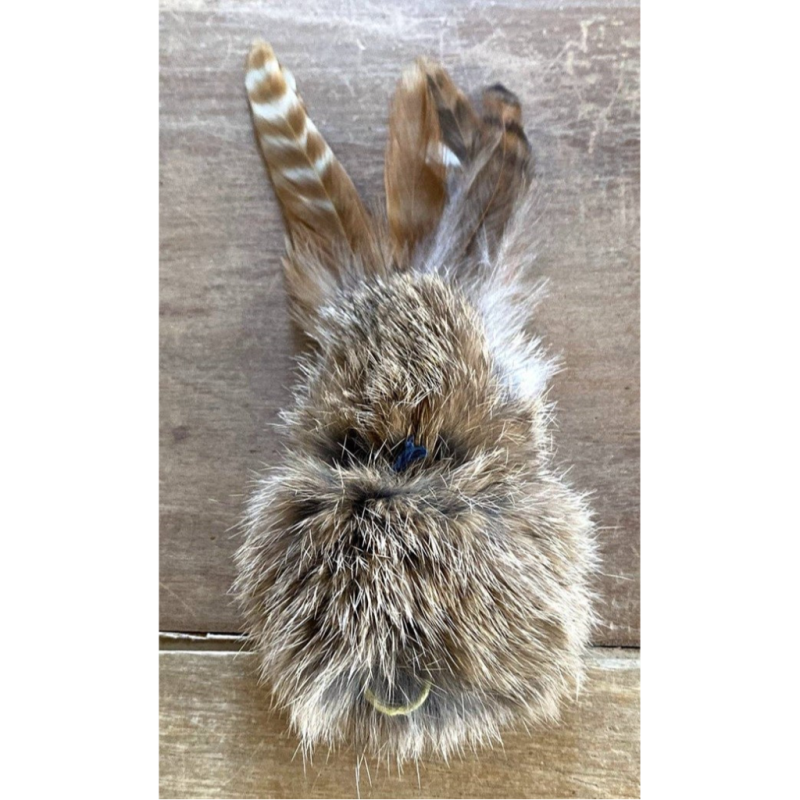 Rabbit Fur Spinner Fishing Lure Cat Toy