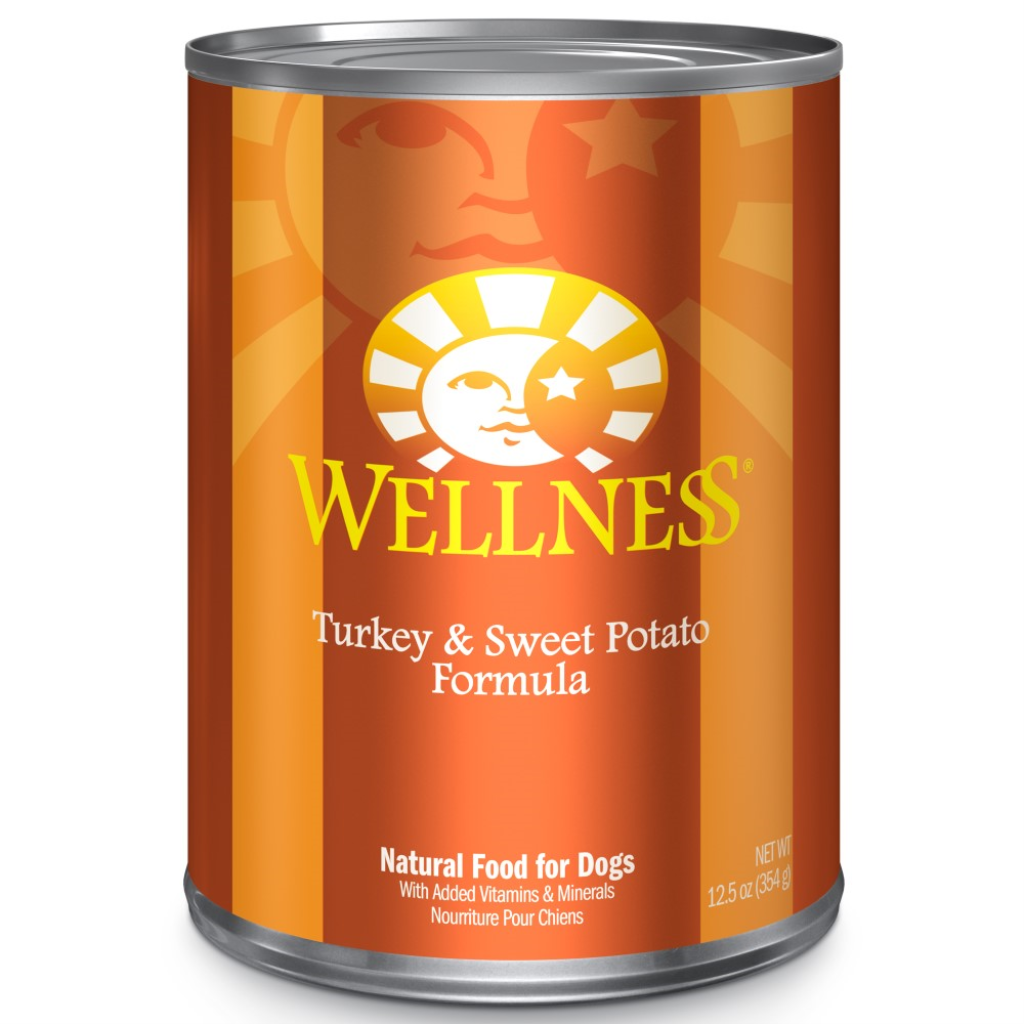 Wellness Complete Health Turkey & Sweet Potato Formula Wet Dog Food Can, 12.5-oz