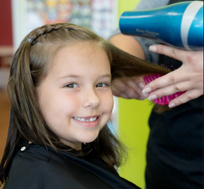 Kids Haircut + Shampoo + Blowdry