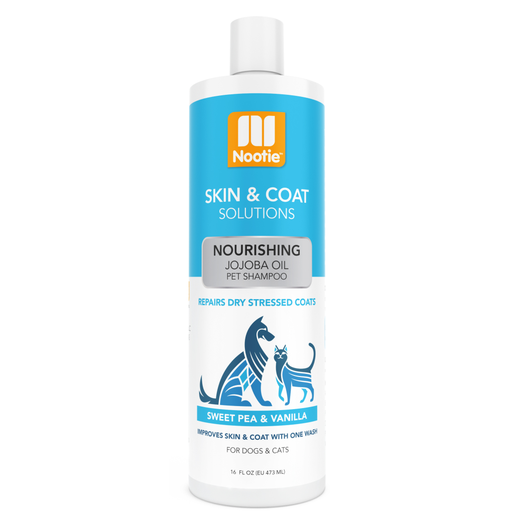 Nootie Sweet Pea & Vanilla Nourishing Formula Dog Shampoo, 16-oz bottle