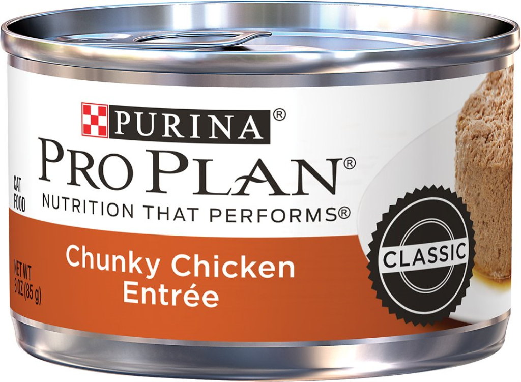Purina Pro Plan Savor Adult Chunky Chicken Entree Canned Cat Food, 3-oz
