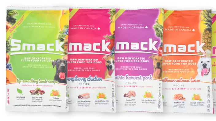 Smack Pet Raw Dehydrated Super Food For Dogs - Smack Pack - Pet Wants ...