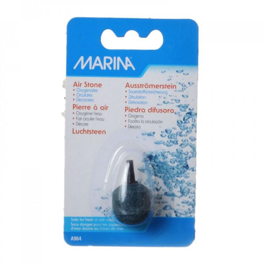 Marina Round Air Stone for Aquariums, 7/8-in