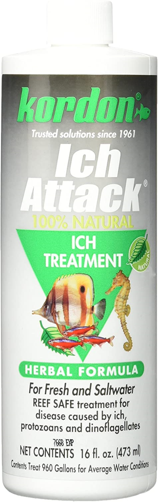 Kordon Ich-Attack for Fresh & Saltwater Aquariums, 16-oz