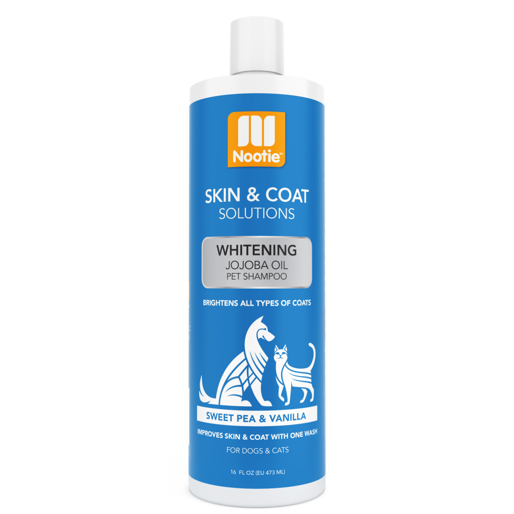 Nootie Sweet Pea & Vanilla Whitening Dog & Cat Shampoo, 16-oz bottle